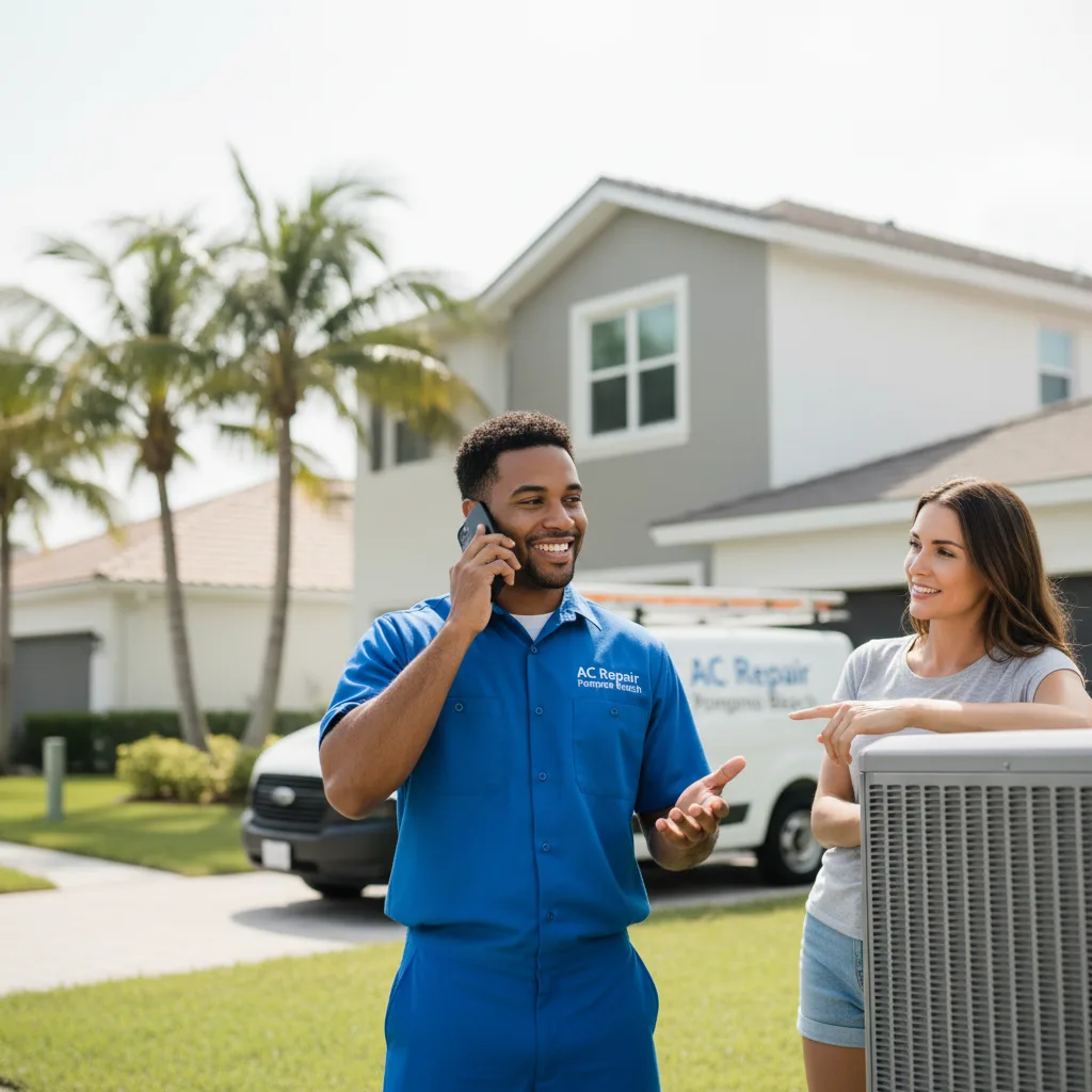 AC Repair Pompano Beach customer support in Brookville